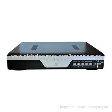 4CH Full AHD Hybrid 720P DVR with 2 x 4TB SATA Ports, Alarm Function, Audio, HDMI, VGA, P2P CloudNew